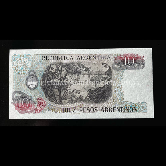 Argentina ND (1983-84) 10 Pesos Argentinos UNC