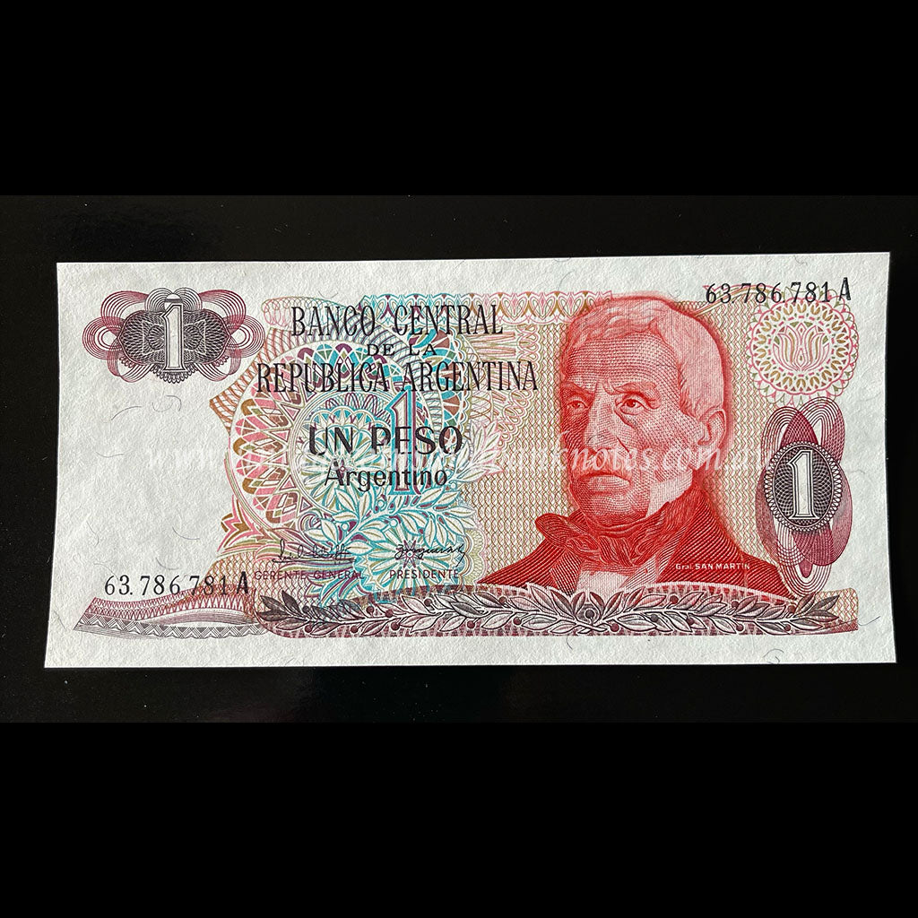 Argentina ND (1983-84) 1 Peso Argentino UNC