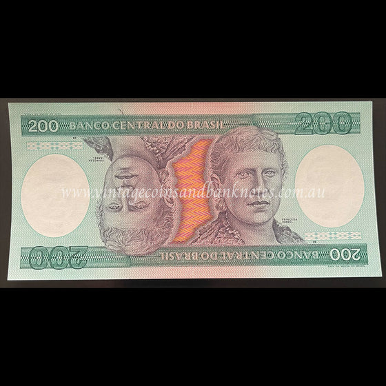 Brazil ND (1984) 200 Cruzeiros UNC