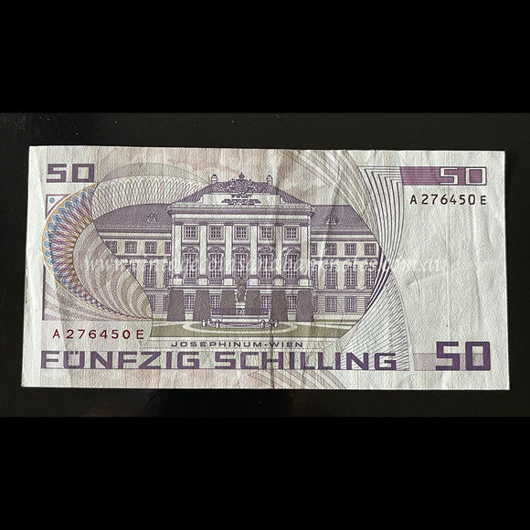 Austria 1986 (1987) 50 Schilling VF