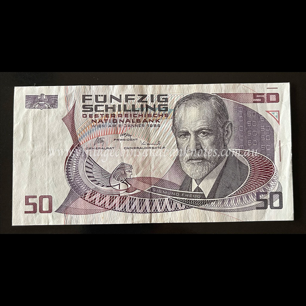 Austria 1986 (1987) 50 Schilling VF