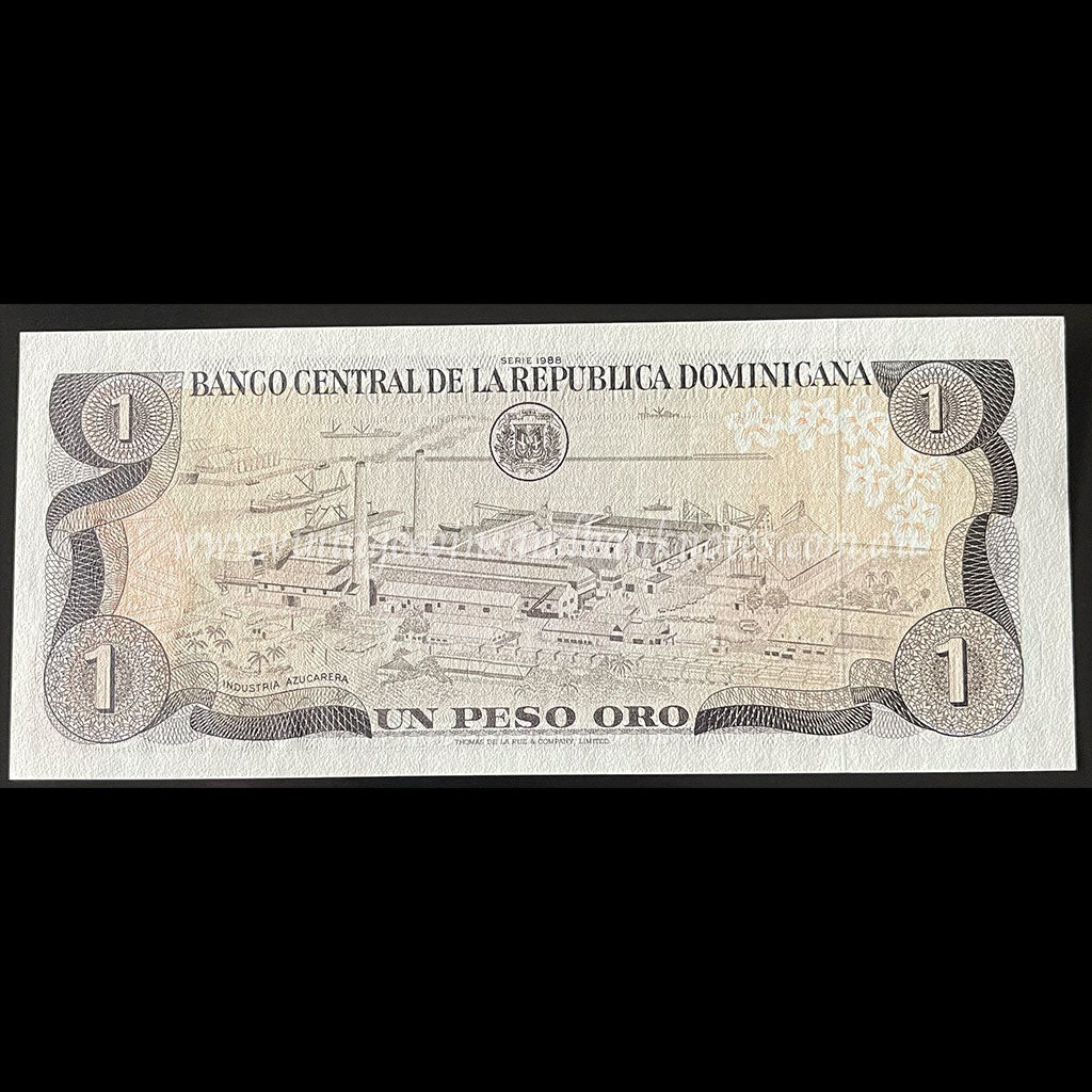 Dominican Republic 1988 1 Peso Oro UNC