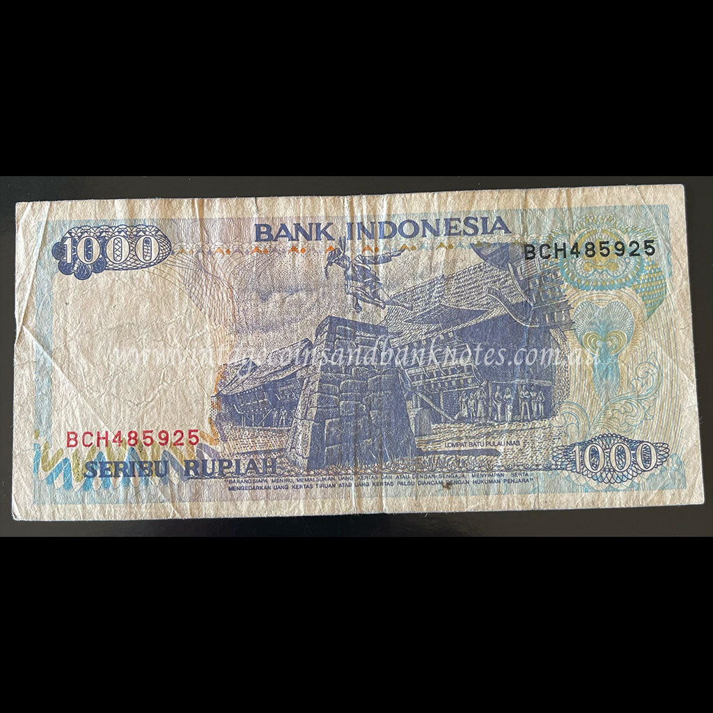 Indonesia 1992 1000 Rupiah FINE