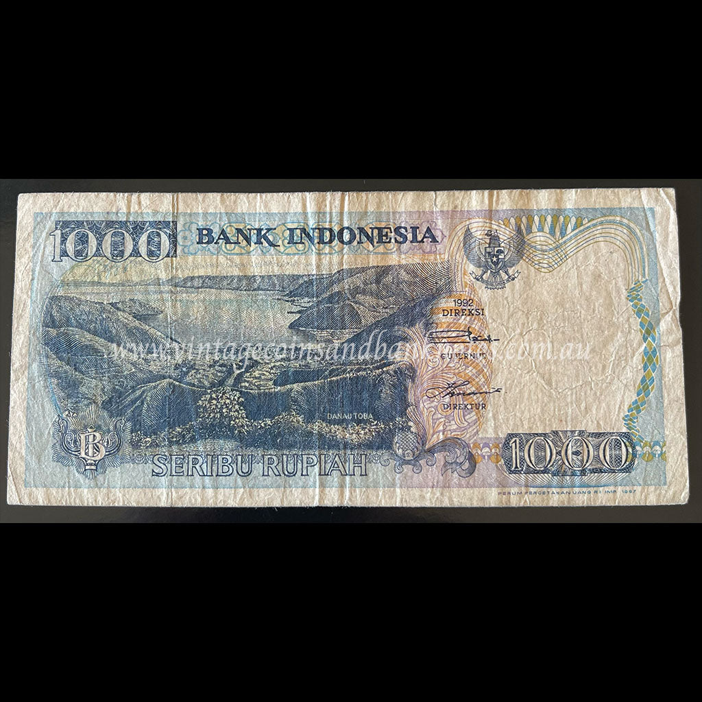 Indonesia 1992 1000 Rupiah FINE