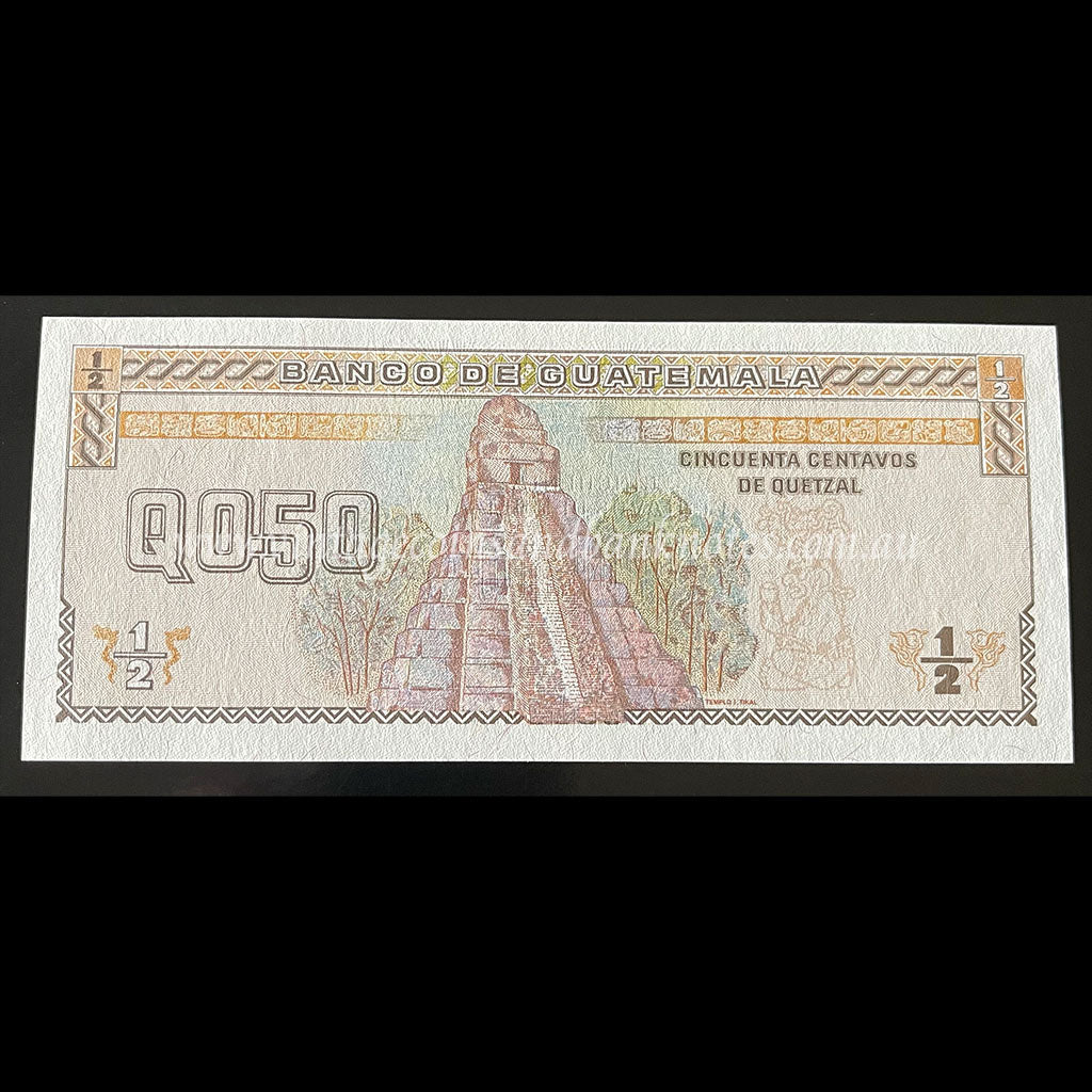 Guatemala 1994 50 Centavos de Quetzal UNC