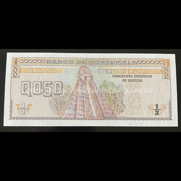 Guatemala 1994 50 Centavos de Quetzal UNC