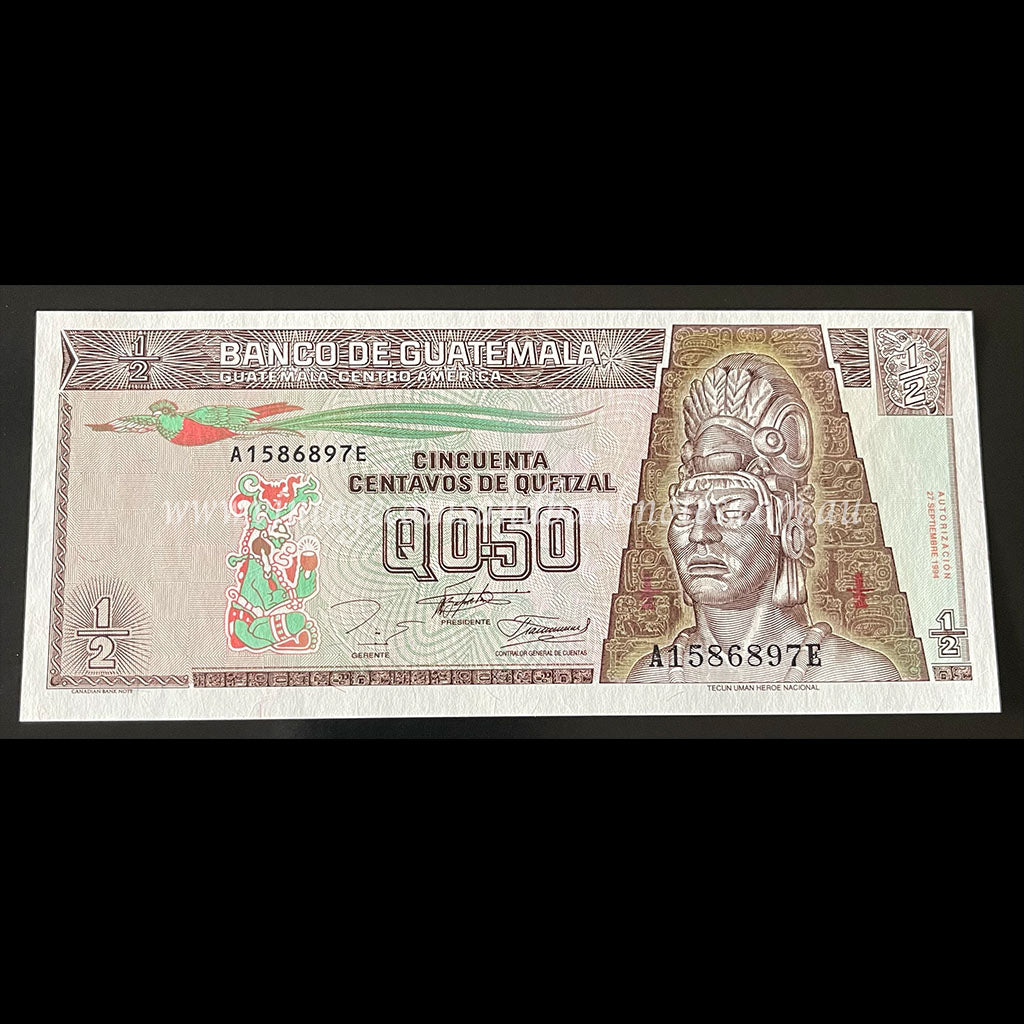 Guatemala 1994 50 Centavos de Quetzal UNC