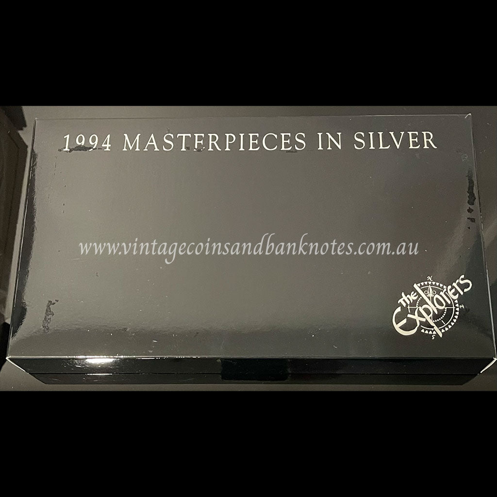 1994 $5 Proof Masterpieces in Silver - The Explorers