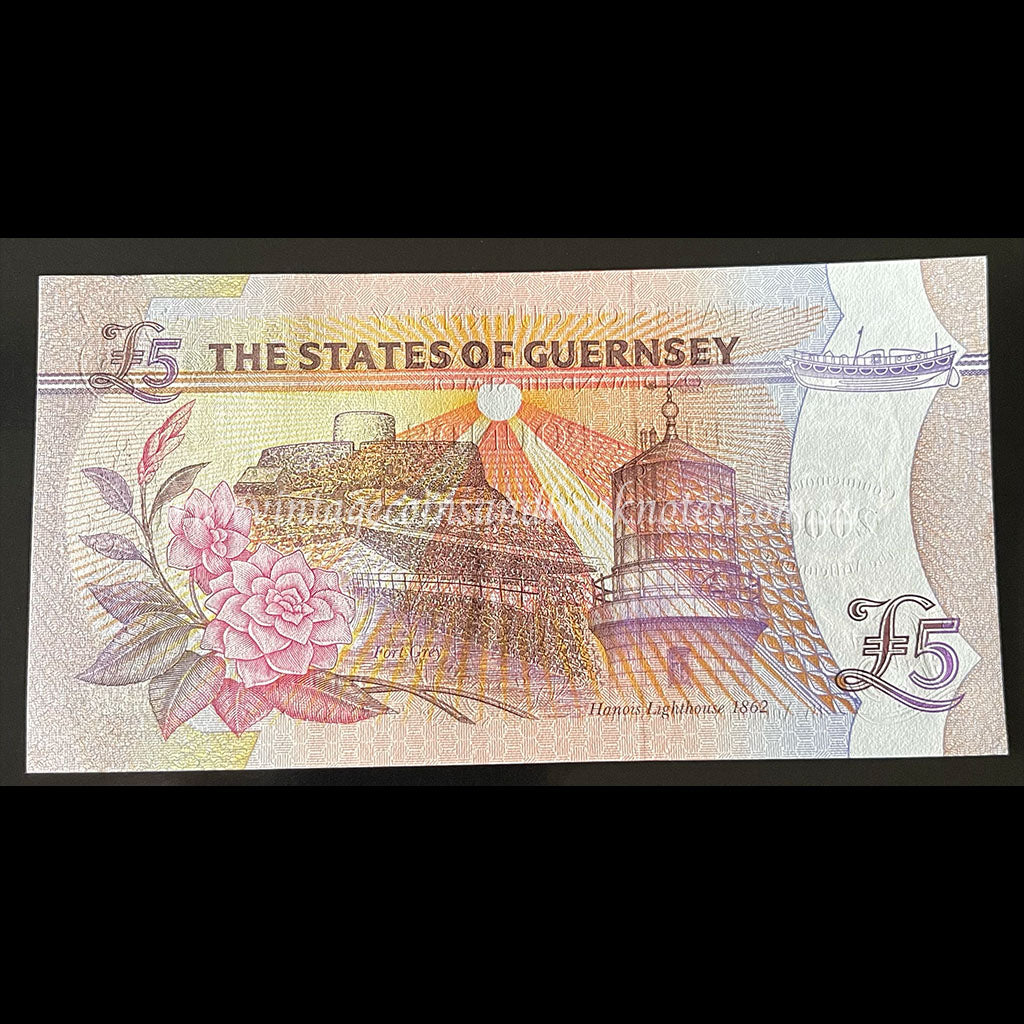 Guernsey 2000 5 Pounds UNC