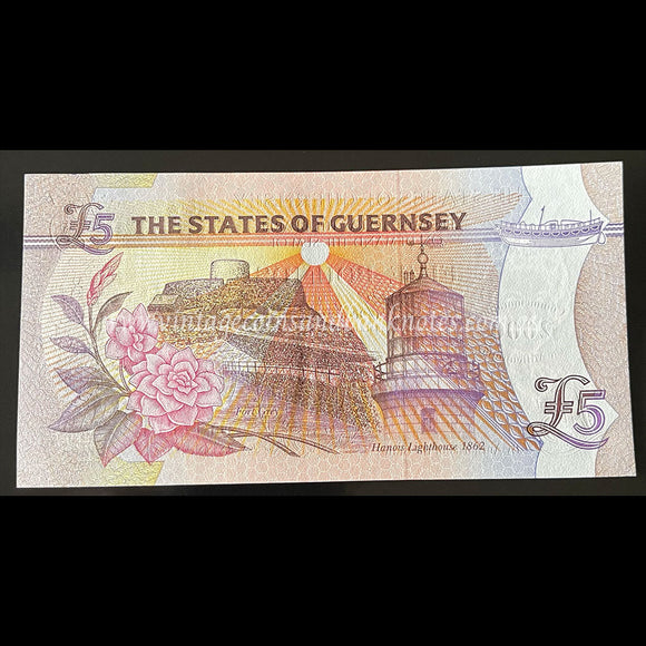 Guernsey 2000 5 Pounds UNC