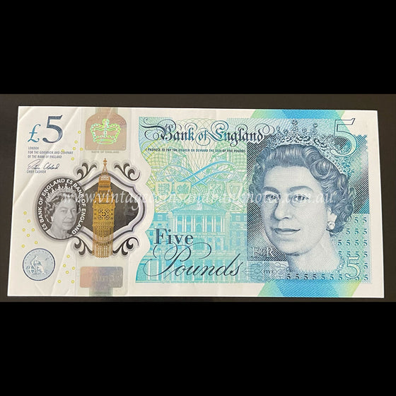 Great Britain 2015 5 Pounds EF