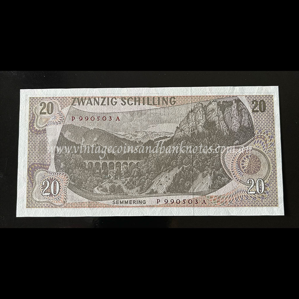 Austria 1967 (1968) 20 Schilling UNC