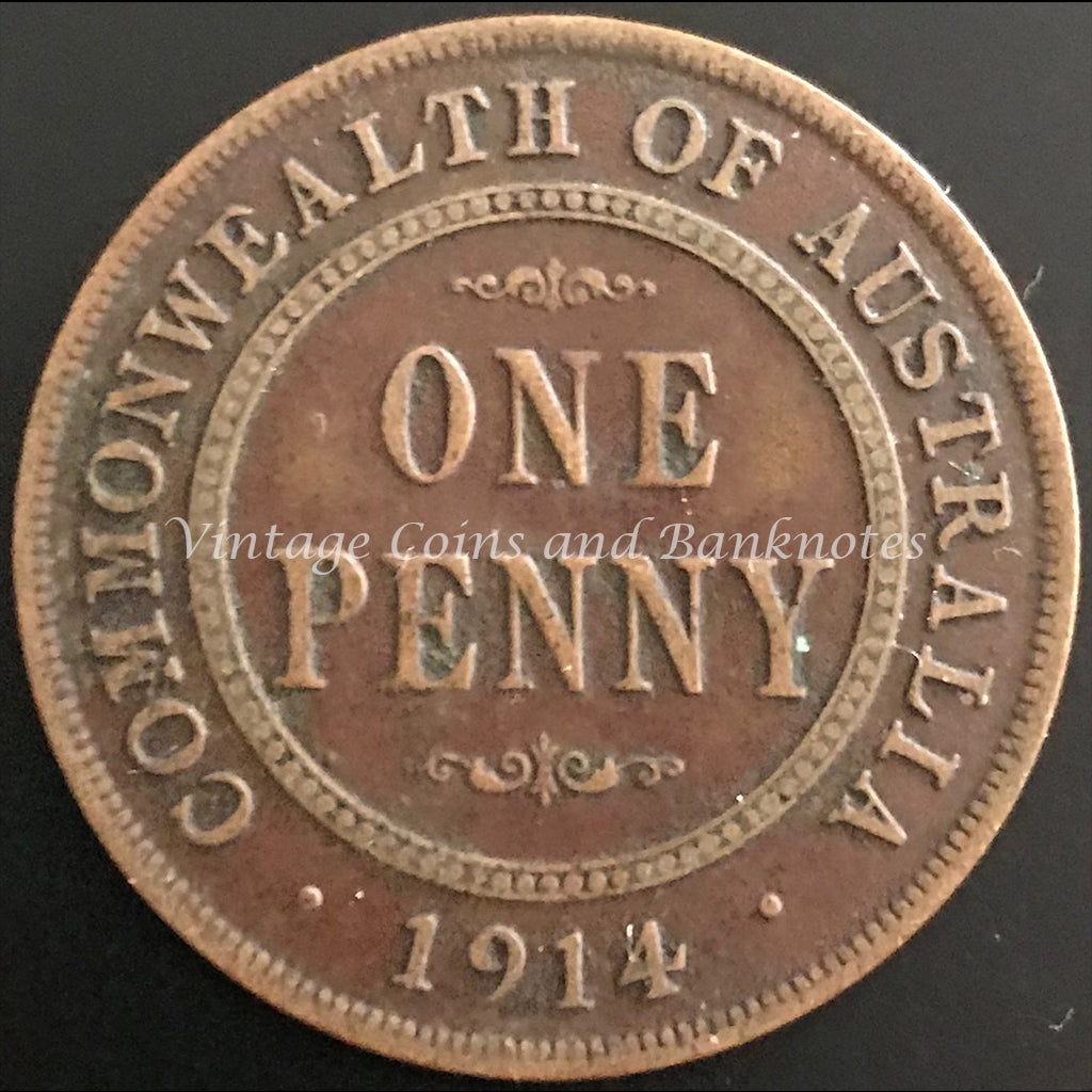 1914 Penny George V aVF