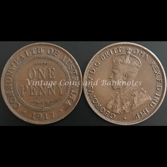 1917C Penny George V aVF