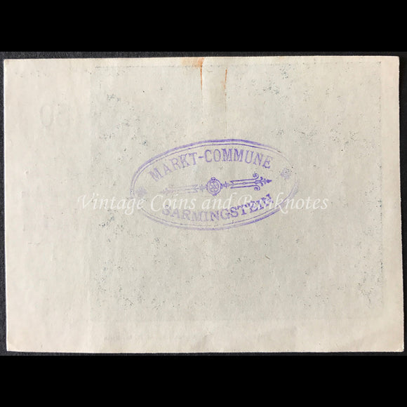 Austria 1920 50 Heller - Sarmingstein Notgeld UNC