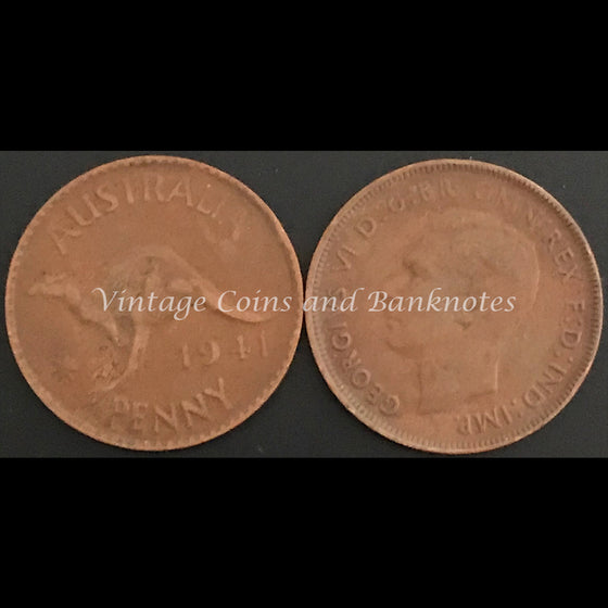 1941 M Penny George VI gFINE