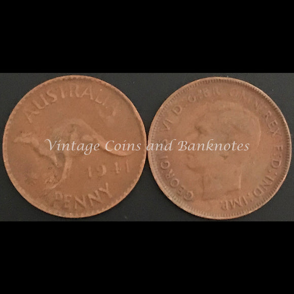 1941 M Penny George VI gFINE