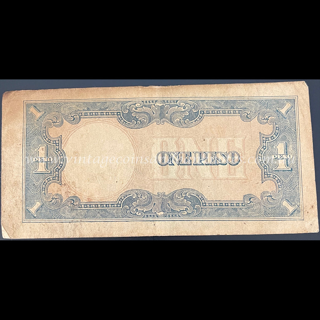 JIM Philippines ND (1943) 1 Peso VG