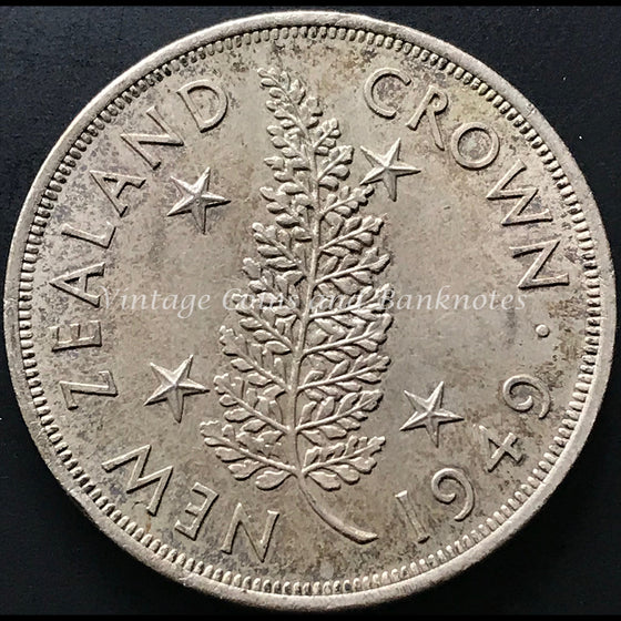 1949 New Zealand Crown King George VI aEF