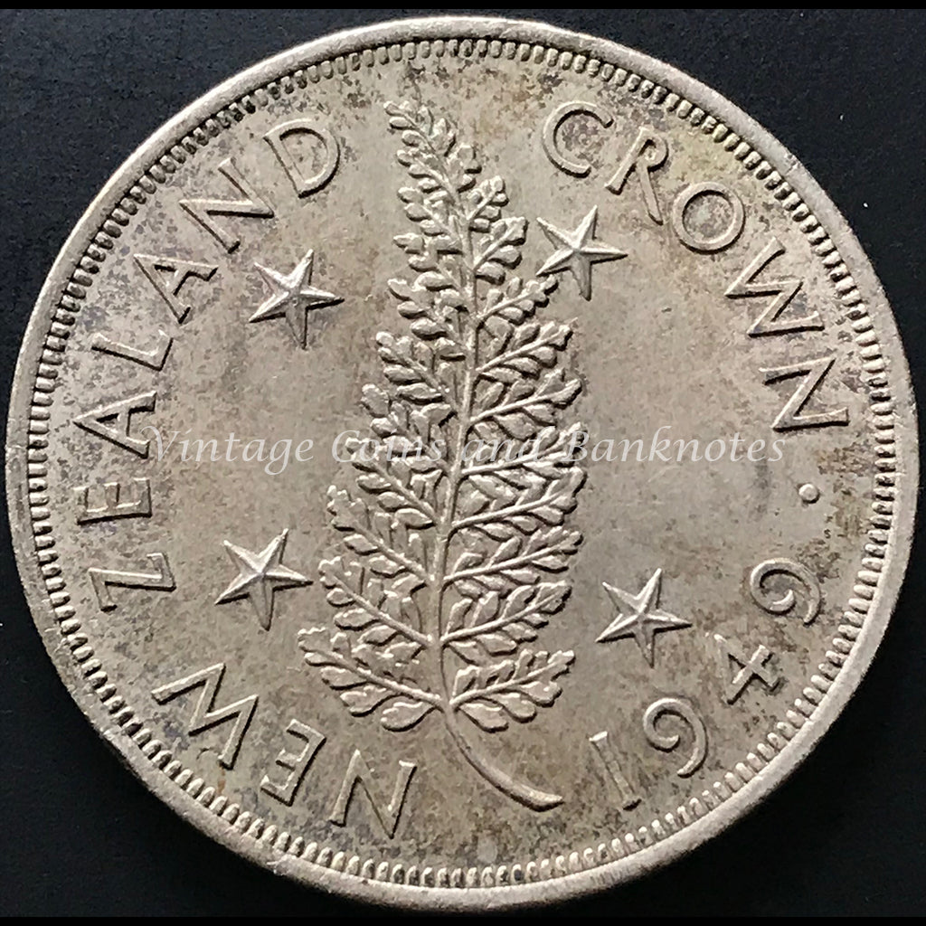 1949 New Zealand Crown King George VI aEF