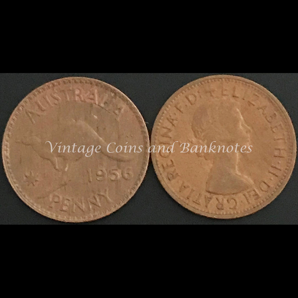 1956 M Penny QEII EF