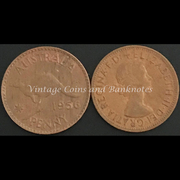 1956 M Penny QEII EF