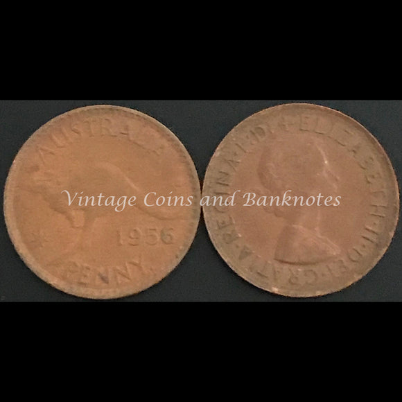 1956 P Y. Penny QEII EF