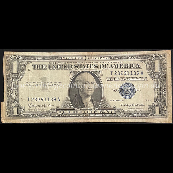 USA 1957B $1 Silver Certificate VG