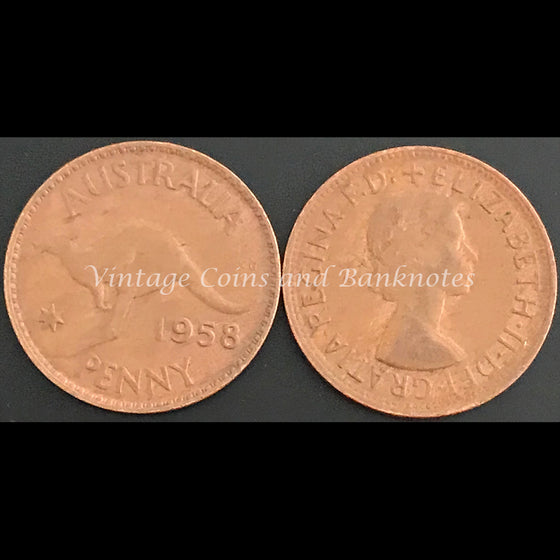 1958 M Penny QEII EF