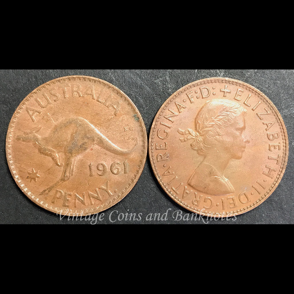 1961 Penny Elizabeth II