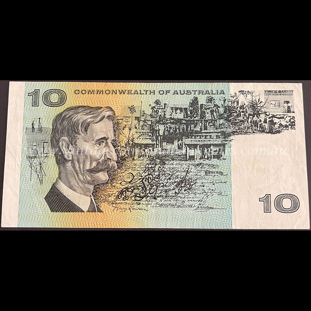 1967 Coombs Randall $10 VF Key Signature