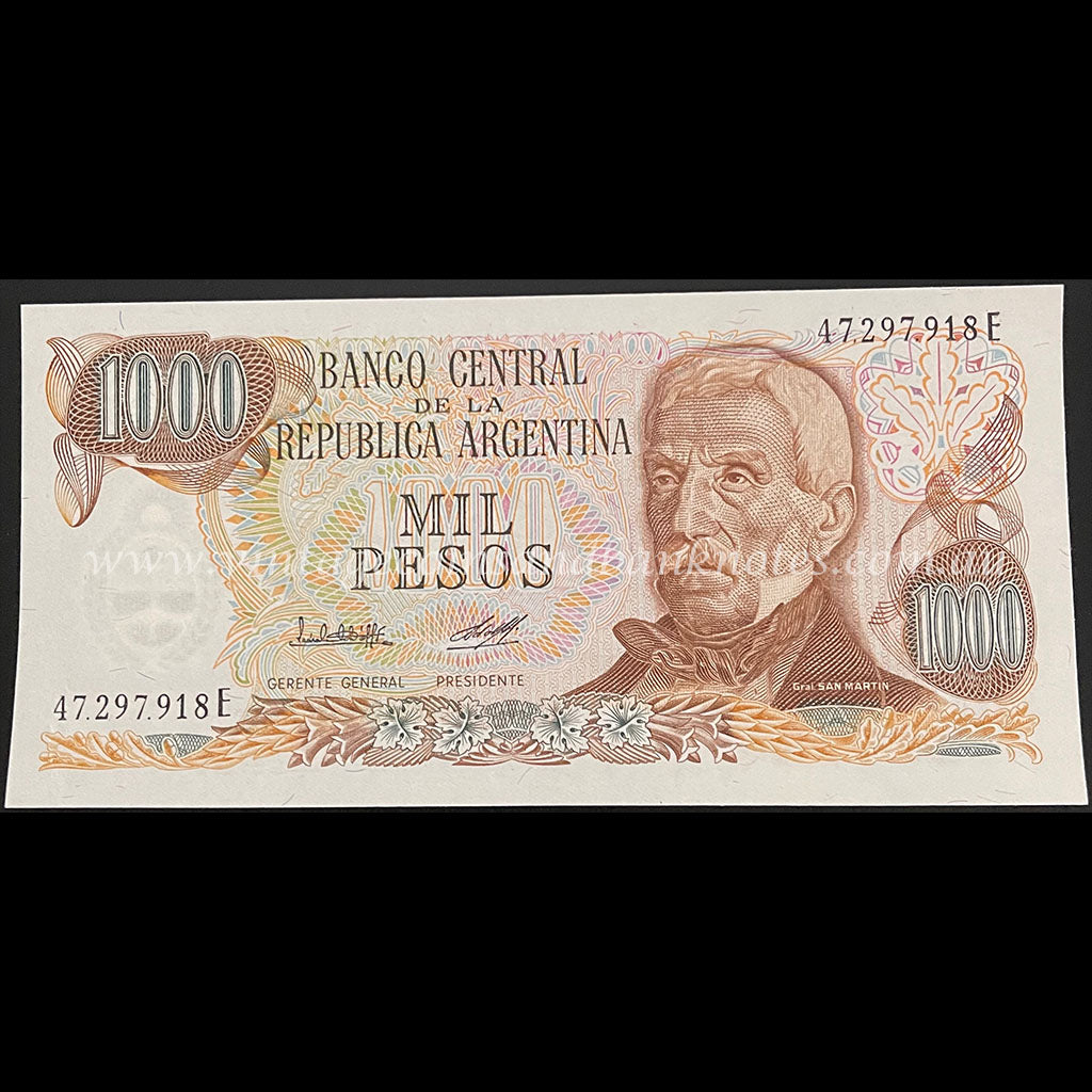 Argentina ND (1976-83) 1000 Pesos UNC