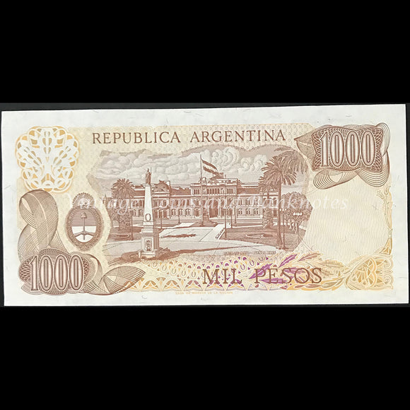 Argentina ND (1976-83) 1000 Pesos aUNC