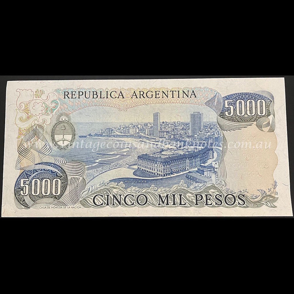 Argentina ND (1977-83) 5000 Pesos UNC