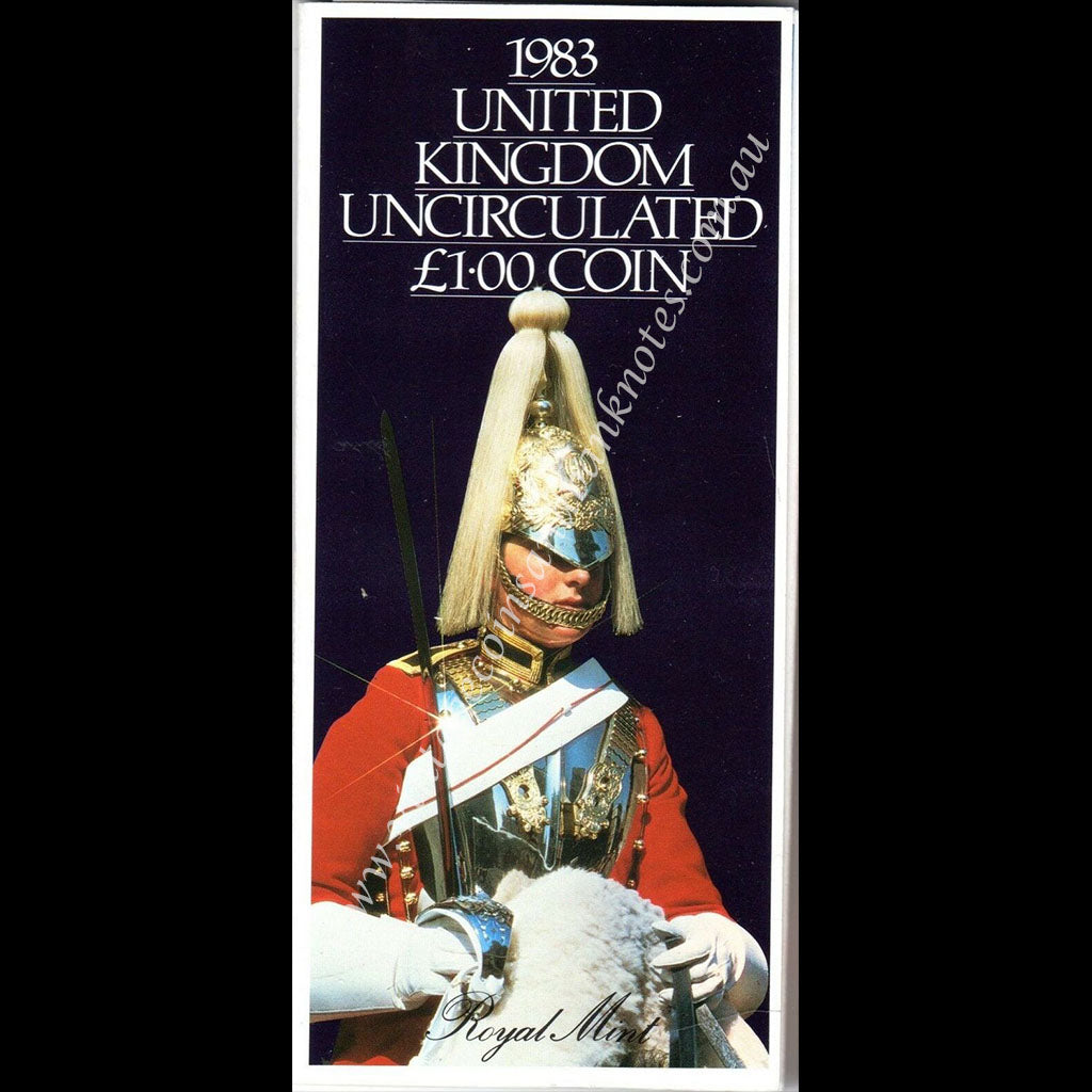 1983 United Kingdom 1 Pound Uncirculated Coin