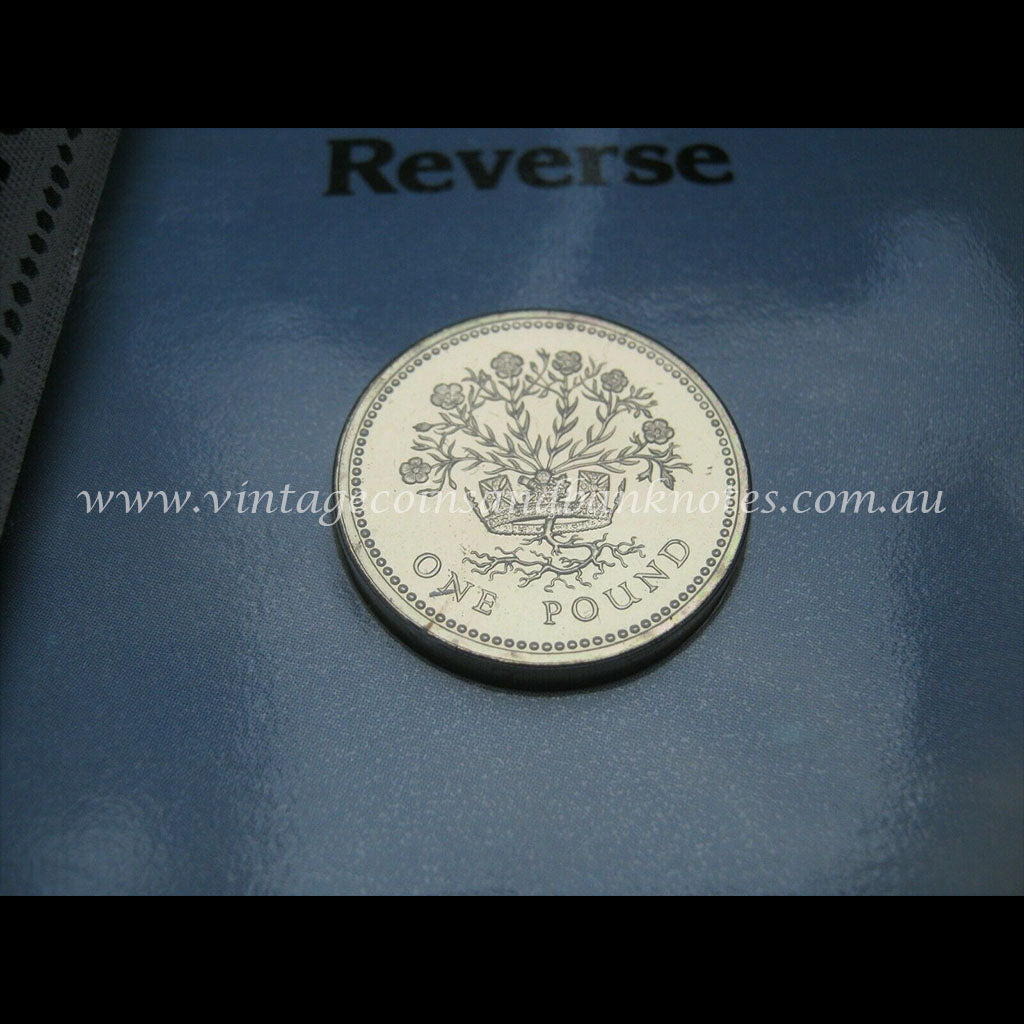 1986 Northern Ireland 1 Pound Uncirculated Coin