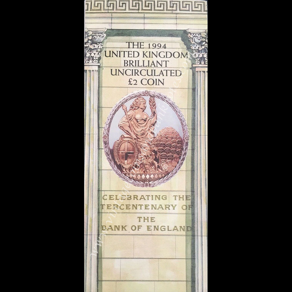1994 United Kingdom 2 Pounds Uncirculated Coin