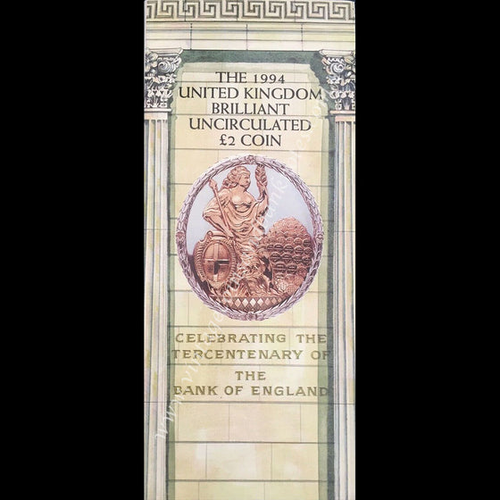 1994 United Kingdom 2 Pounds Uncirculated Coin