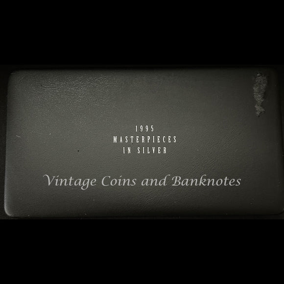 1995 $5 Masterpieces in Sterling Silver Coin Set - Colonial Australia
