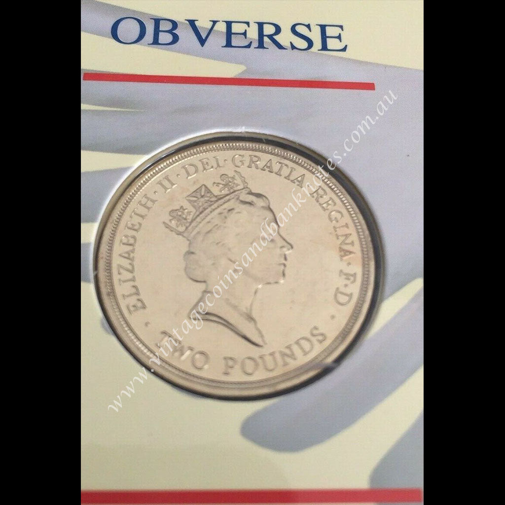 1995 United Kingdom 2 Pounds Uncirculated Coin - Second World War