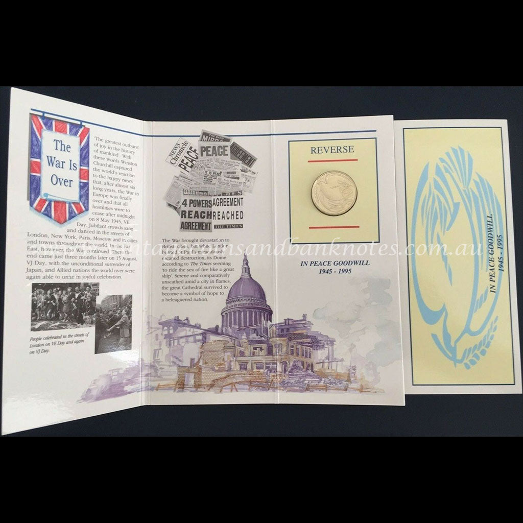 1995 United Kingdom 2 Pounds Uncirculated Coin - Second World War