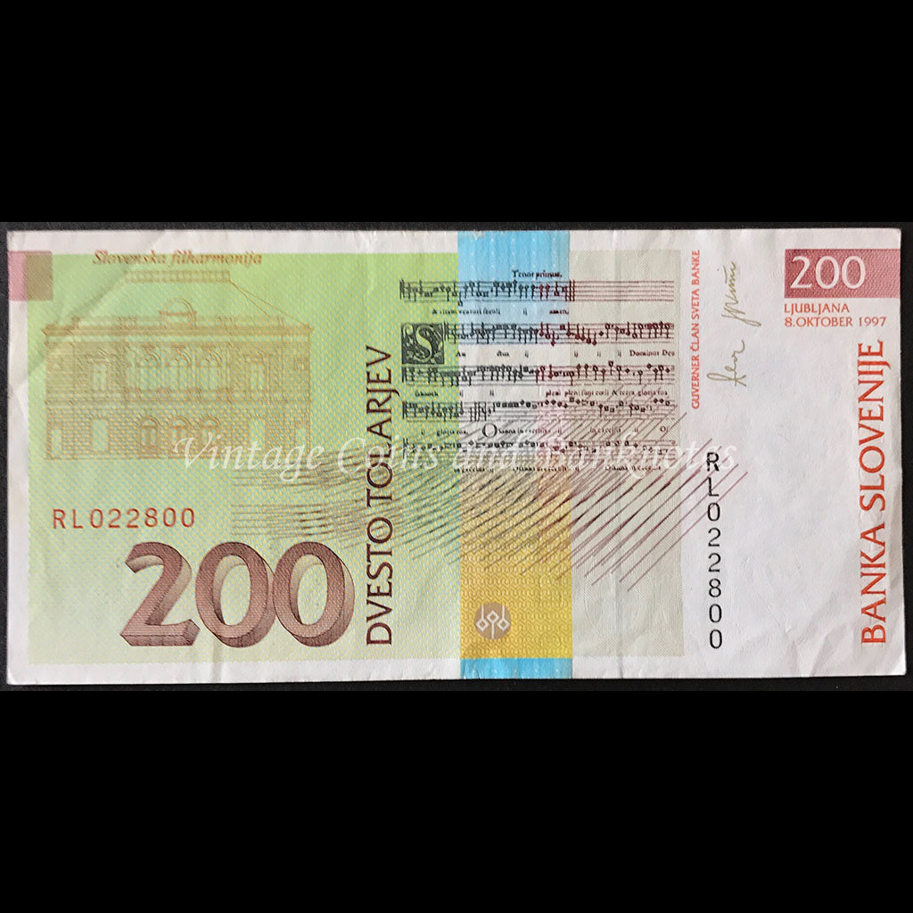 Slovenia 1997 200 Tolarjev