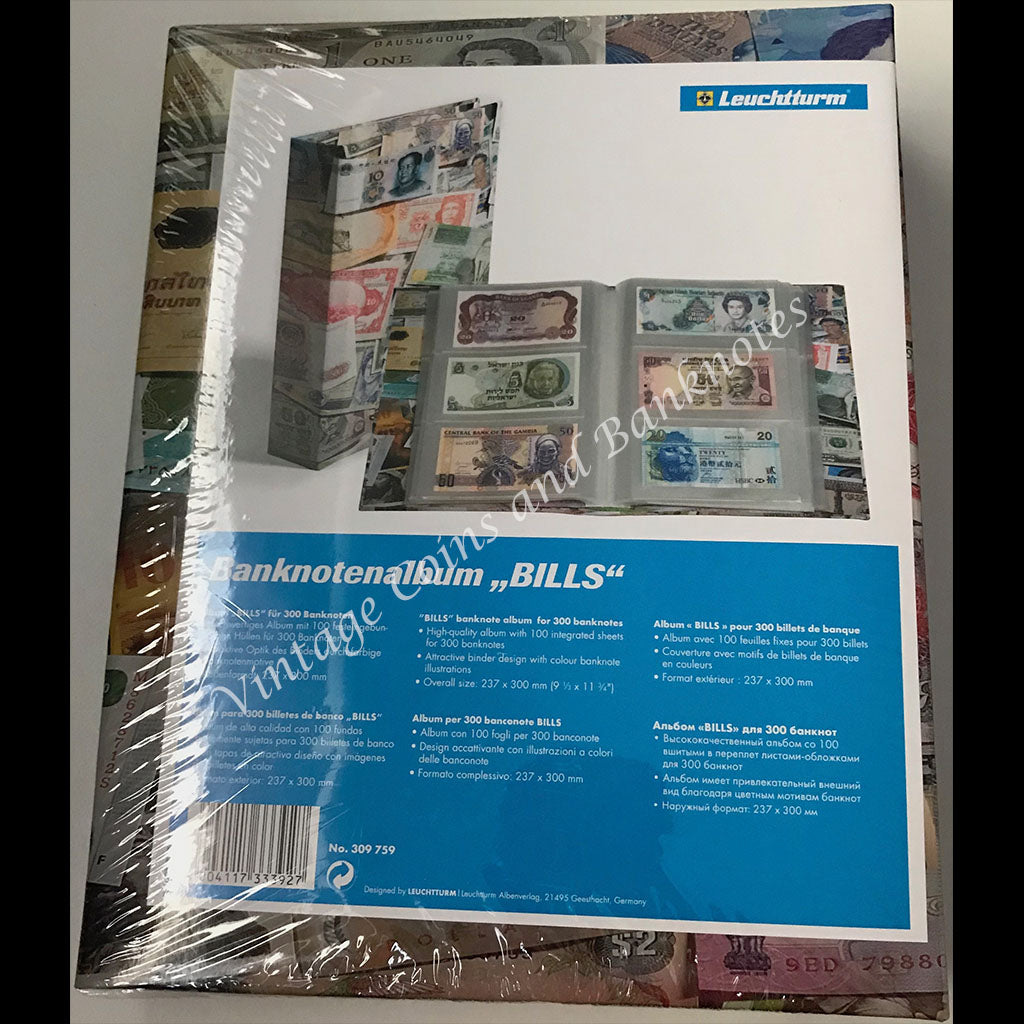Lighthouse Banknotes Album for 300 Notes