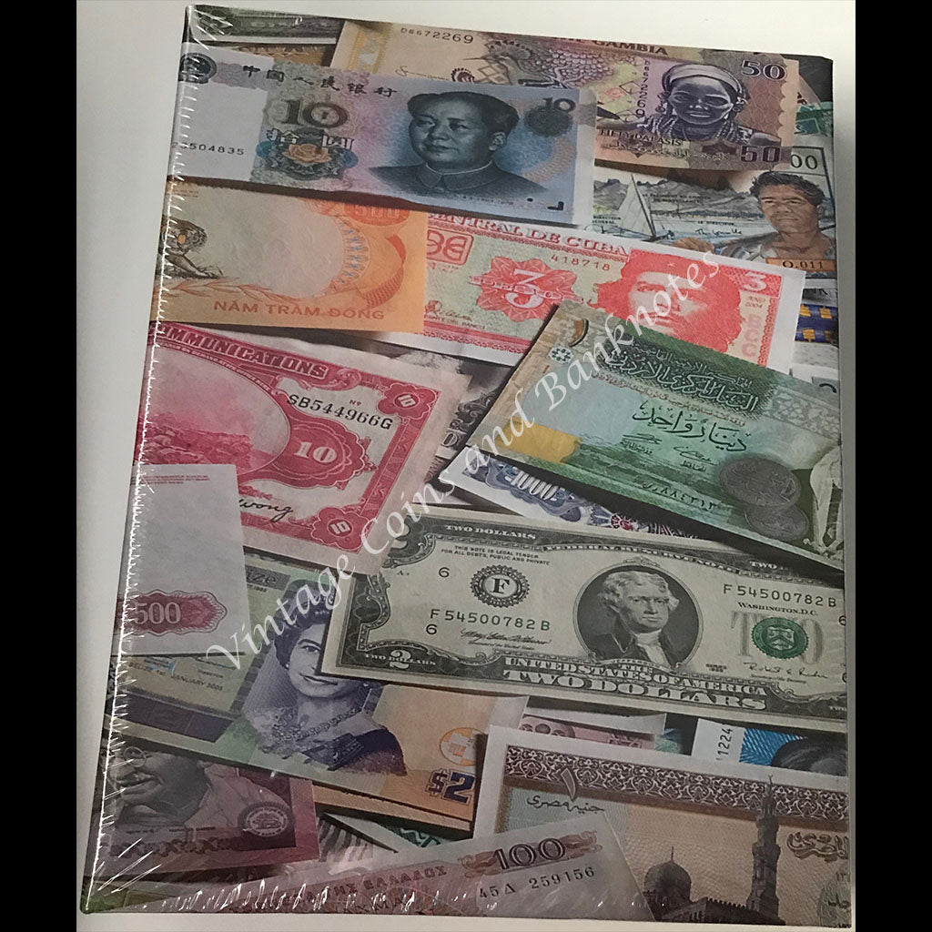 Lighthouse Banknotes Album for 300 Notes